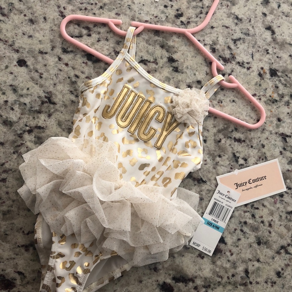 NWT Juicy one piece bathing suit
